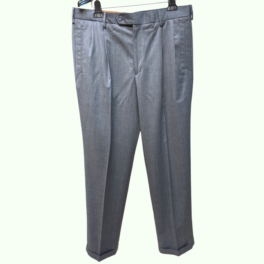 Dockers Gray Classic Dress Pants with Pleats NWT 36 x 34